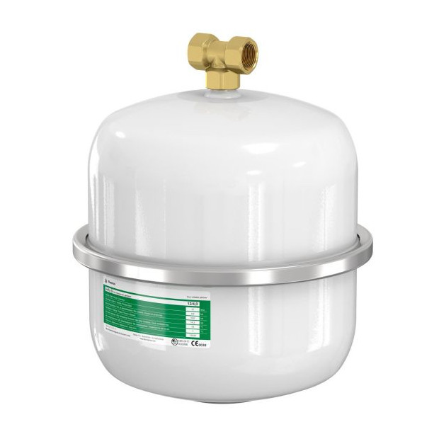 FLAMCO SIMPLEX Ausdehnungsgefäß Airfix D 8 L 4.0 bar 10 bar weiß Trinkwasser 14259