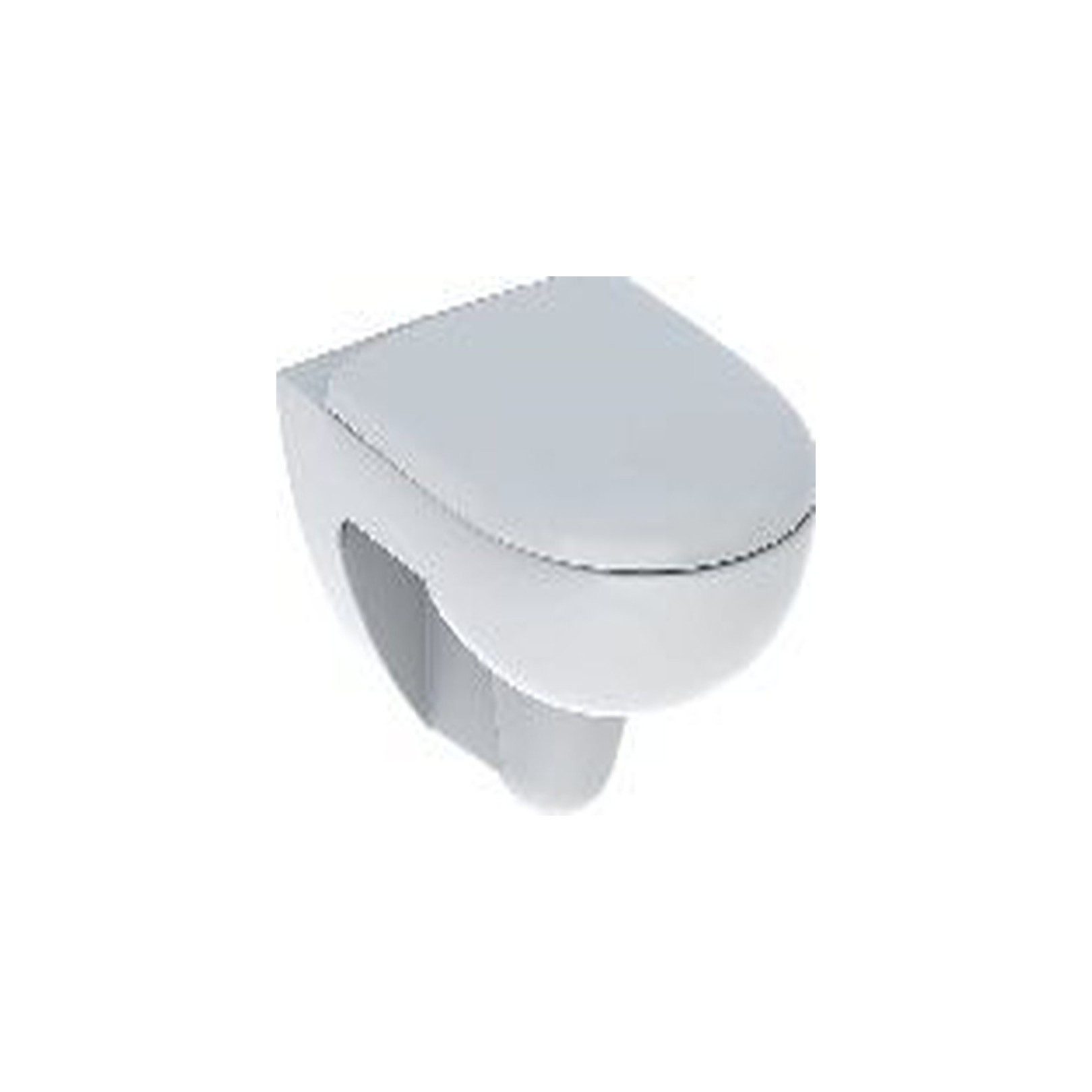 Geberit Renova Wand-WC Tiefspueler Rimfree WC-Sitz weiss 500801001