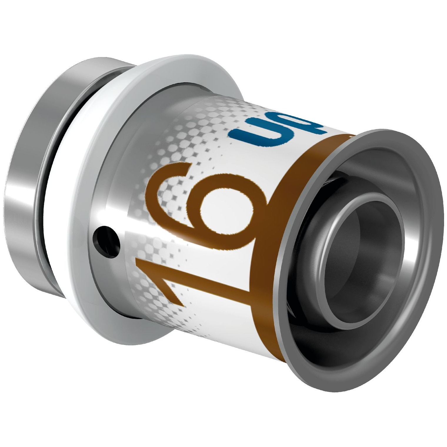 Uponor Pressfitting EndStück S-Press PLUS 32 mm Edelstahlpresshülse DVGW zertifiziert 1070624