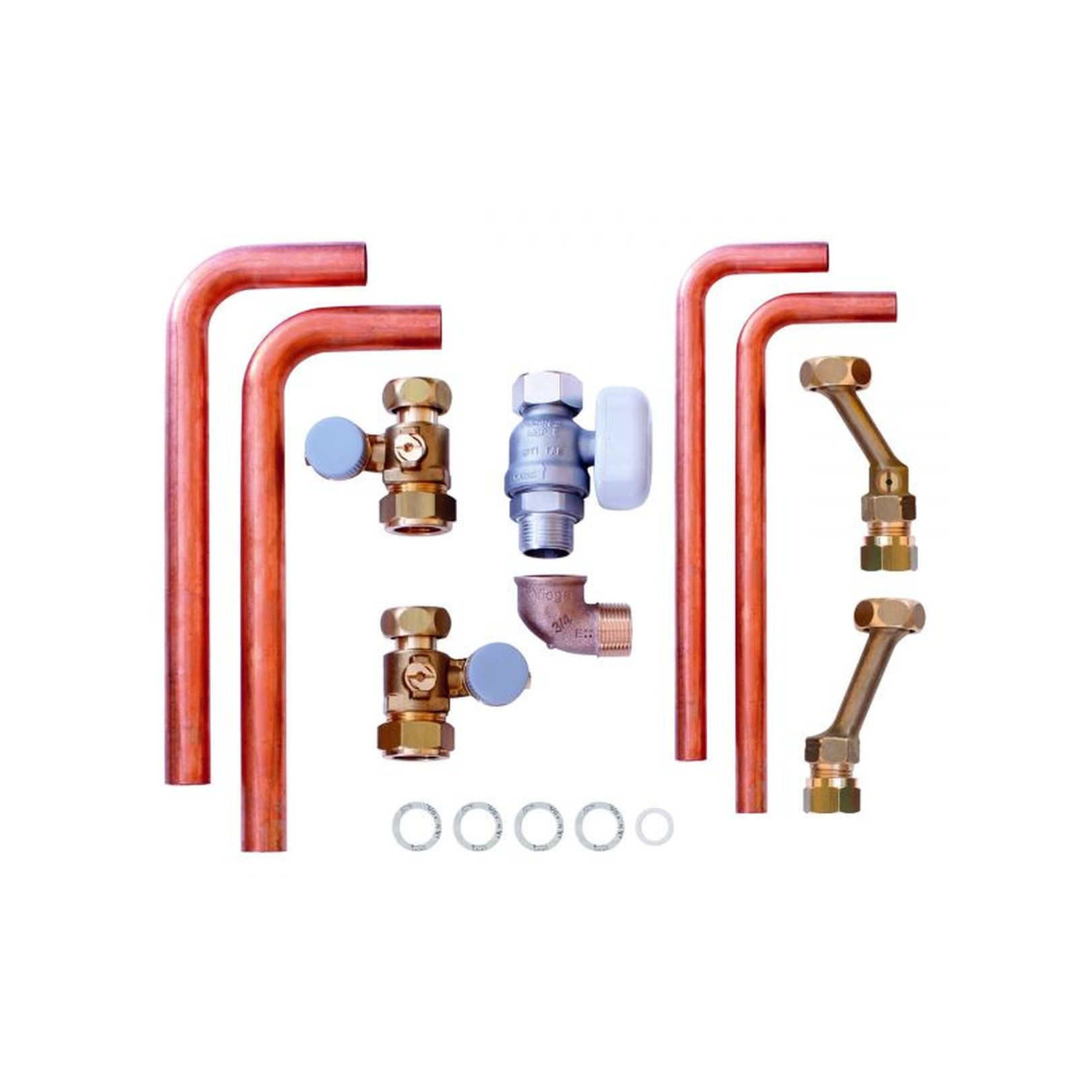 Vaillant Installations-Set VCW VCI Aufputz Unterputz Rohre kürzbar Heizungszubehör 0020201895