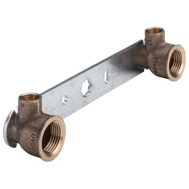 Viega Montageeinheit Gemini 94476.05 15x1-2x150 kurze Winkel flacher Halter 104986