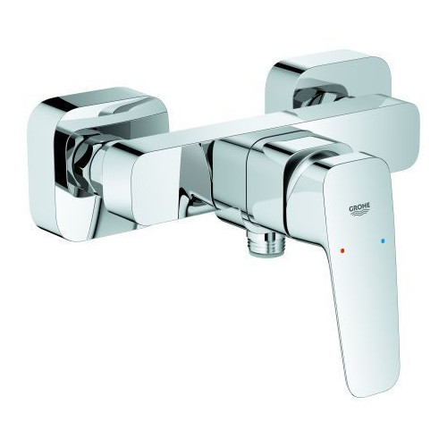 GROHE Brausebatterie Cubeo Einhebel Wandmontage chrom 1-2-Zoll SilkMove 35mm 1018240000