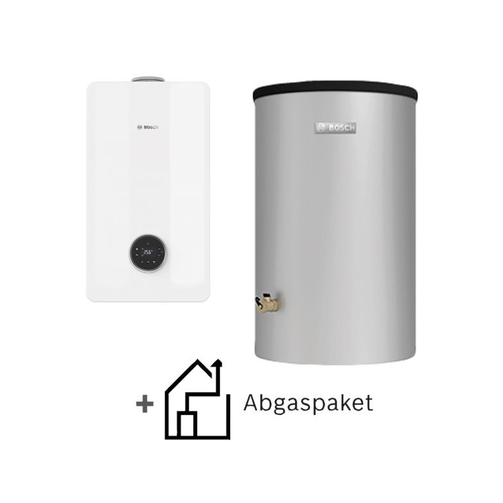 Bosch Gas-Brennwert-Paket BOPA PL GC53-005 GC5300iW 14 P 23 160L Speicher 7739623447