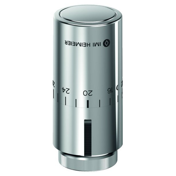 IMI Hydronic Thermostatkopf Halo 7500-00.501 verchromt eingebauter Fühler flüssigkeitsgefüllt KEYMARK DIN EN 215