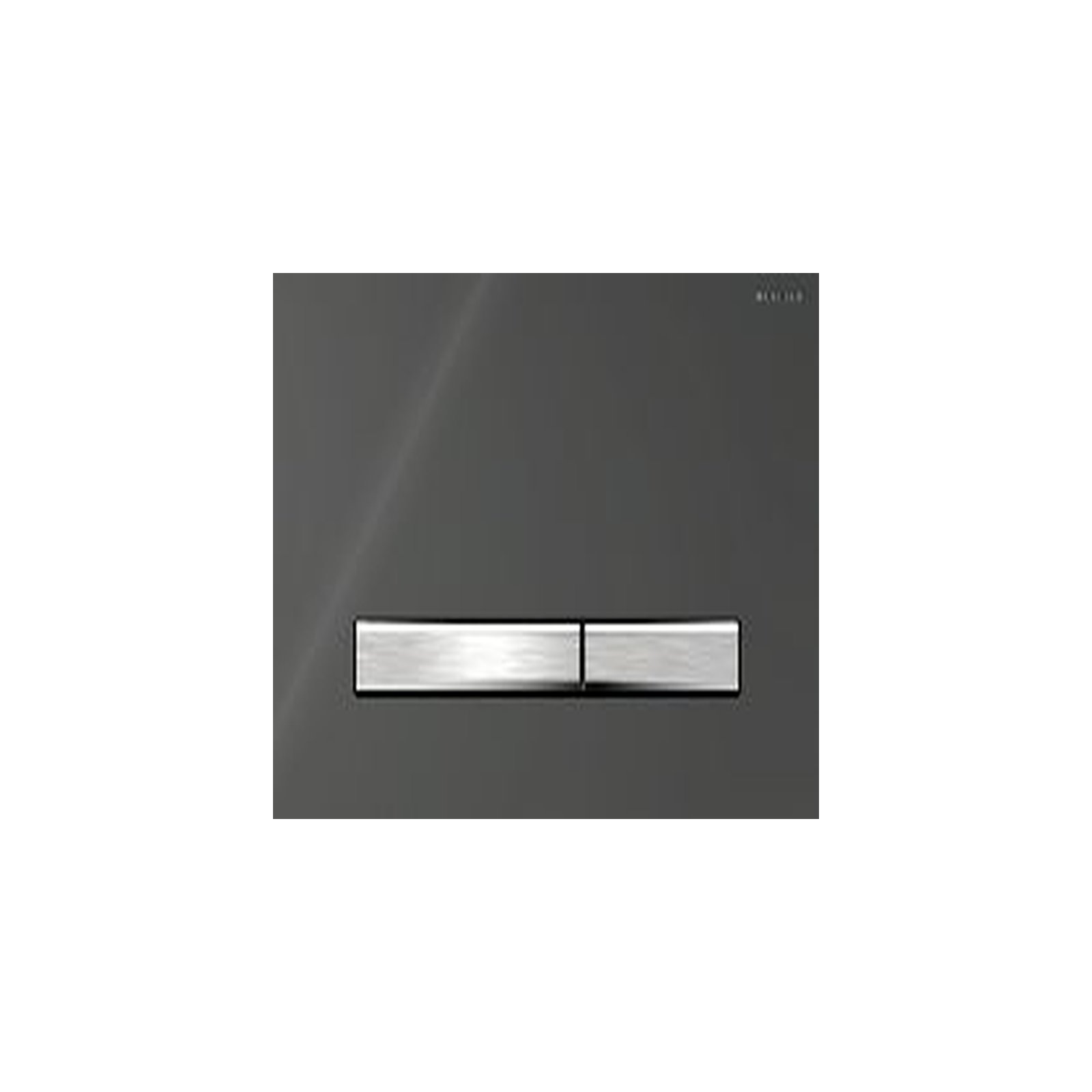 Geberit Betätigungsplatte Sigma50 Rauchglas verspiegelt 2-Mengen-Spülung Zinkdruckguss Glas 115788SD2