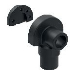Geberit Schalldämmset Anschlusswinkel 90 Grad DN15 EPDM 2-teilig Schallreduktion 12 dB 601801001