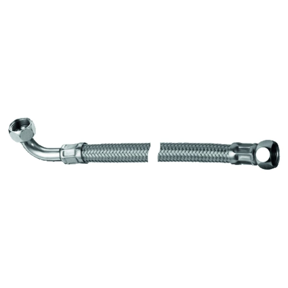 Schell flexibler Schlauch Clean-Fix S 3/8 Zoll Winkel Überwurfmutter DN 8 200 mm chrom 102180630