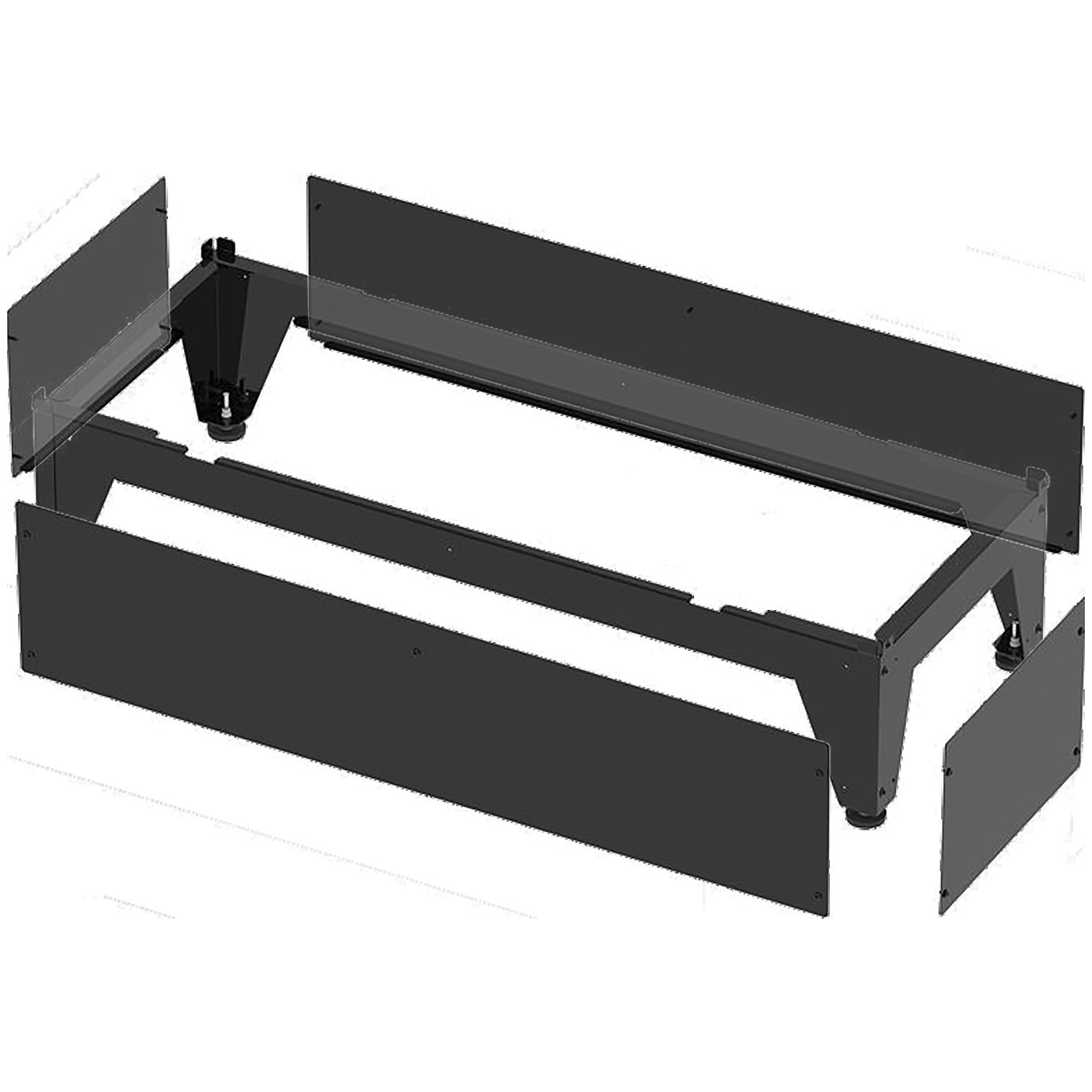 WOLF Verkleidung Bodenkonsole CHA-Monoblock Heizgeräteverkleidung Designschrauben 9147102