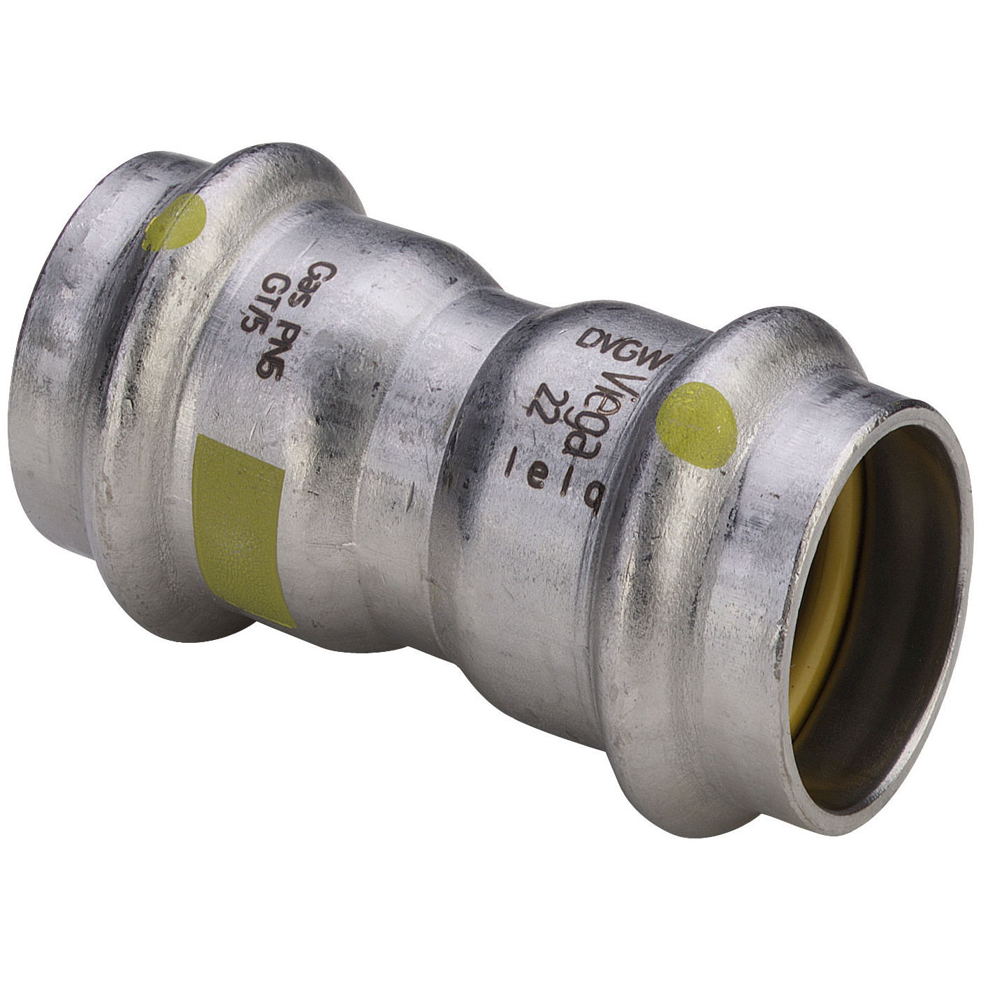 Viega Sanpress Inox G Muffe 0215 Edelstahl-Rostfrei SC-Contur 487027