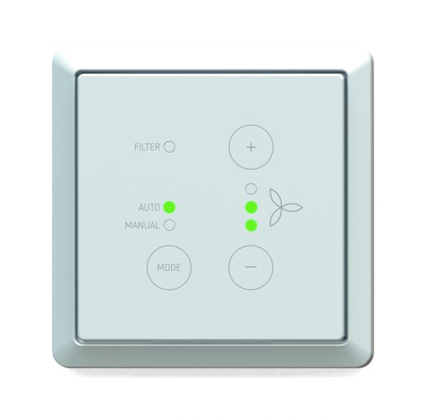 Zehnder Bedieneinheit ComfoSwitch C67 ComfoAir Q350 Q450 Q600 Filterwechselanzeige 655010255
