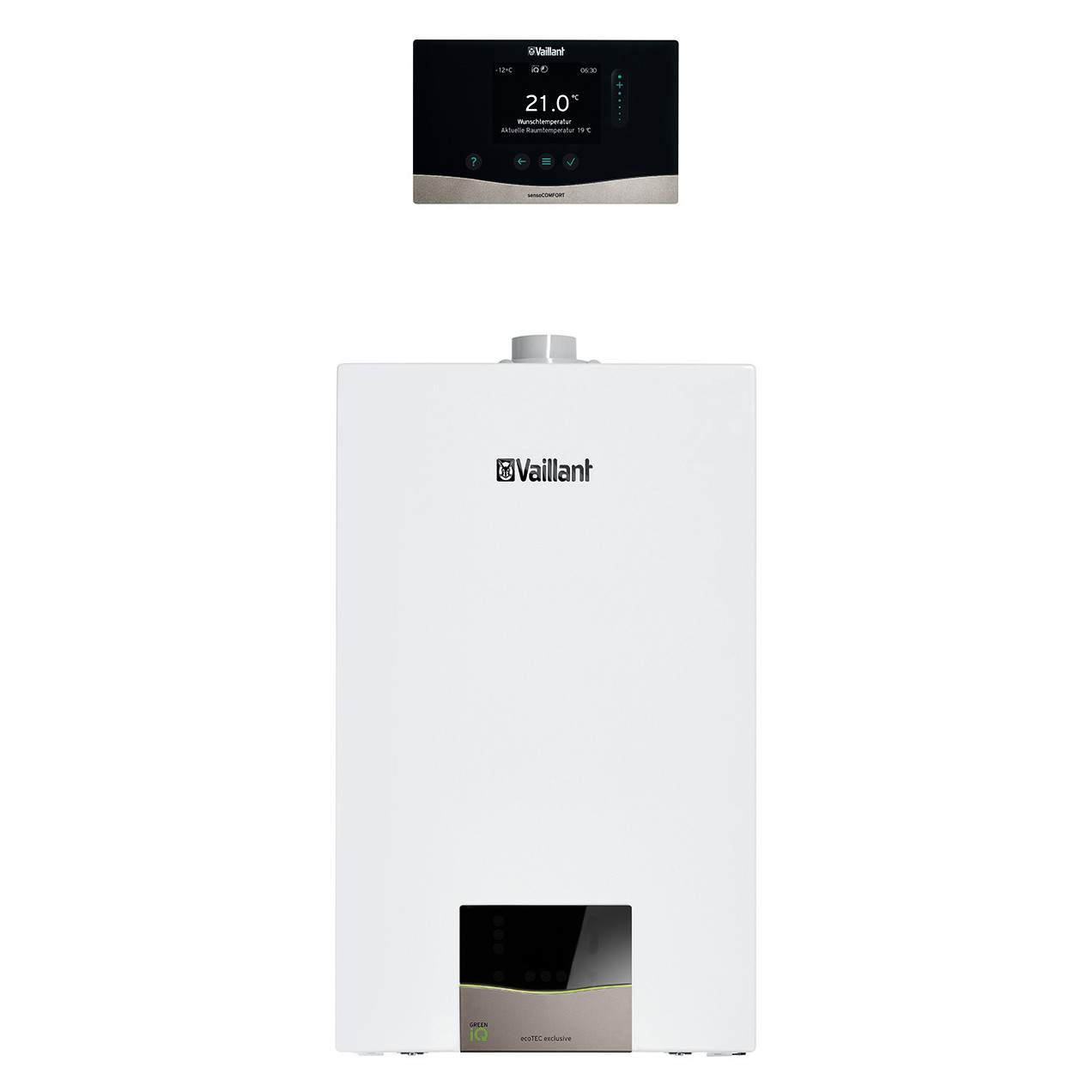 Vaillant Paket ecoTEC exclusive VC 20 CS/1-7 VRC 720/3 Brennwertgerät 20 kW 8000016626