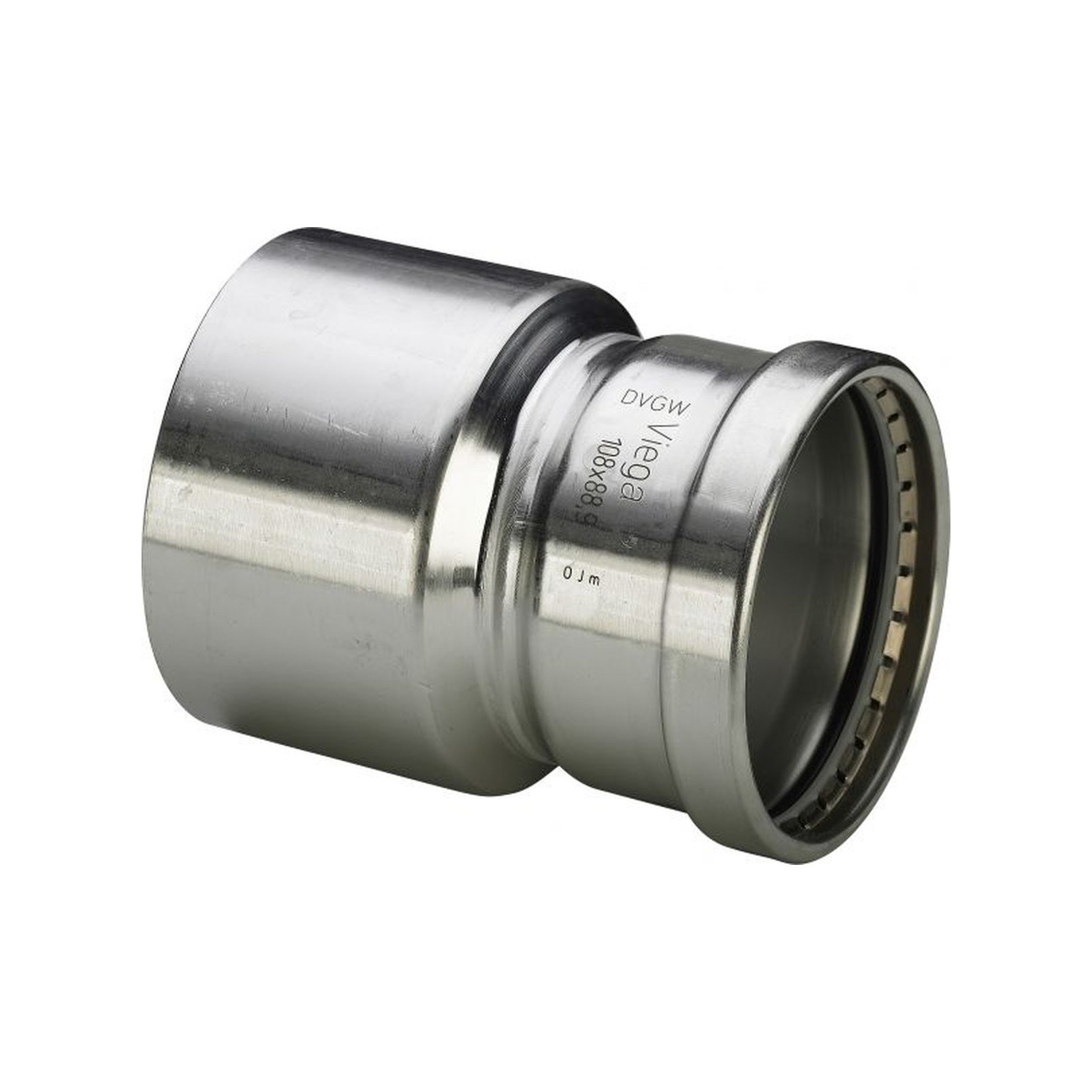 Viega Reduzierstück Sanpress Inox XL 2315.1 108 x 76.1 mm Edelstahl SC-Contur 483173