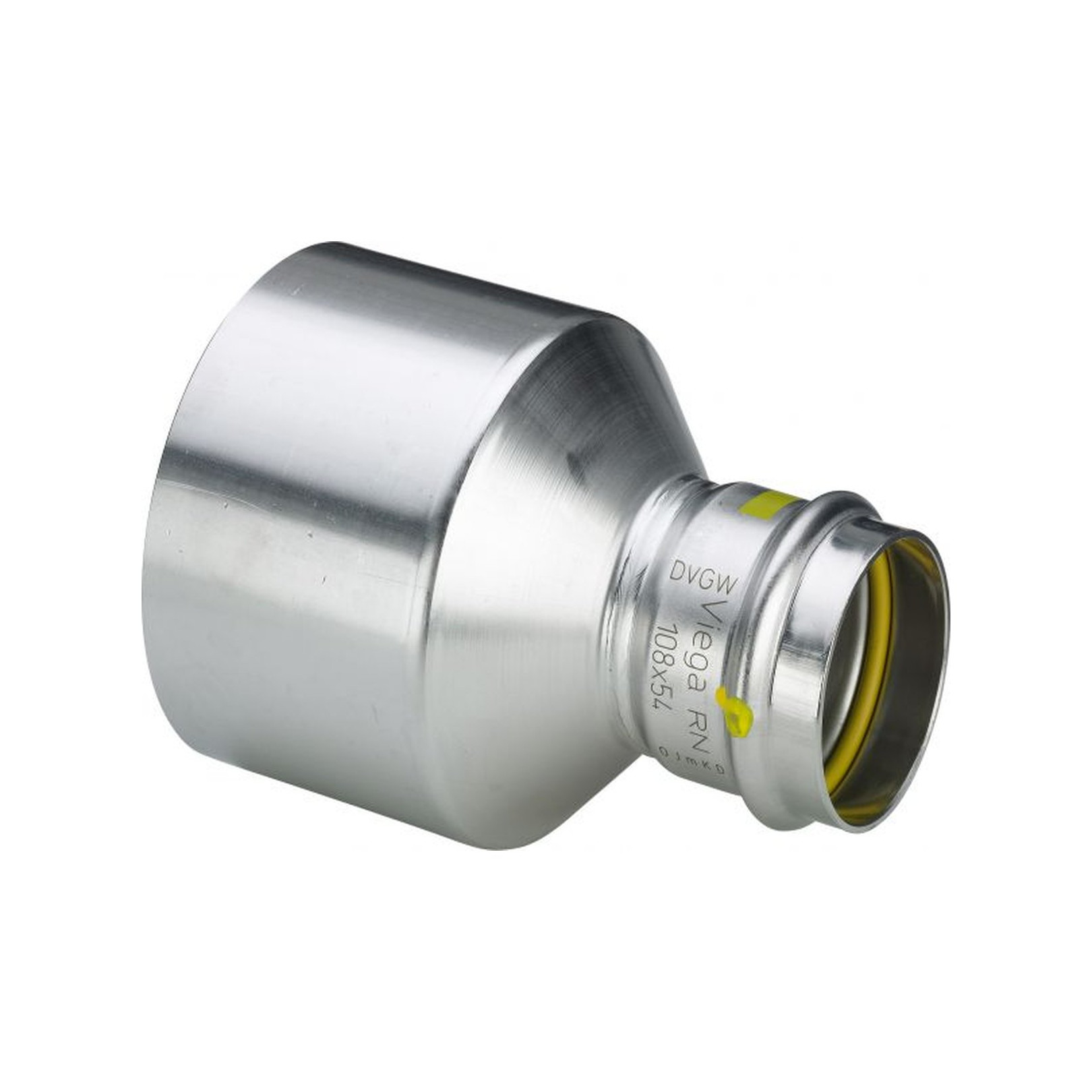 Viega Sanpress Inox G XL ReduzierStück 76,1x64,0mm Edelstahl SC-Contur 578343