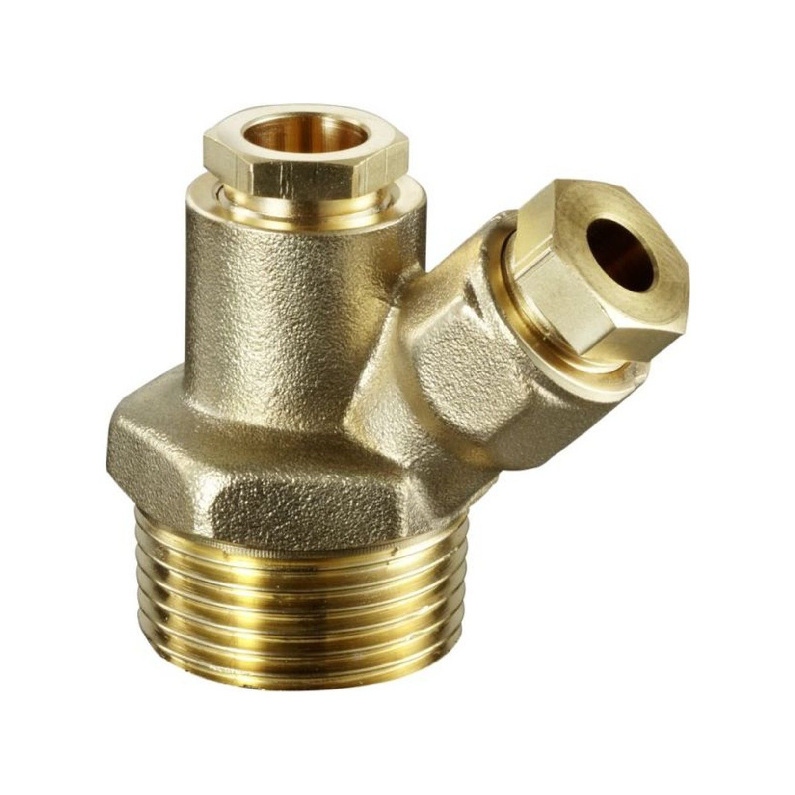 Oventrop Stopfbuchsverschraubung 1-Zoll AG 8-10-12mm Vorlauf Ruecklauf 2040152