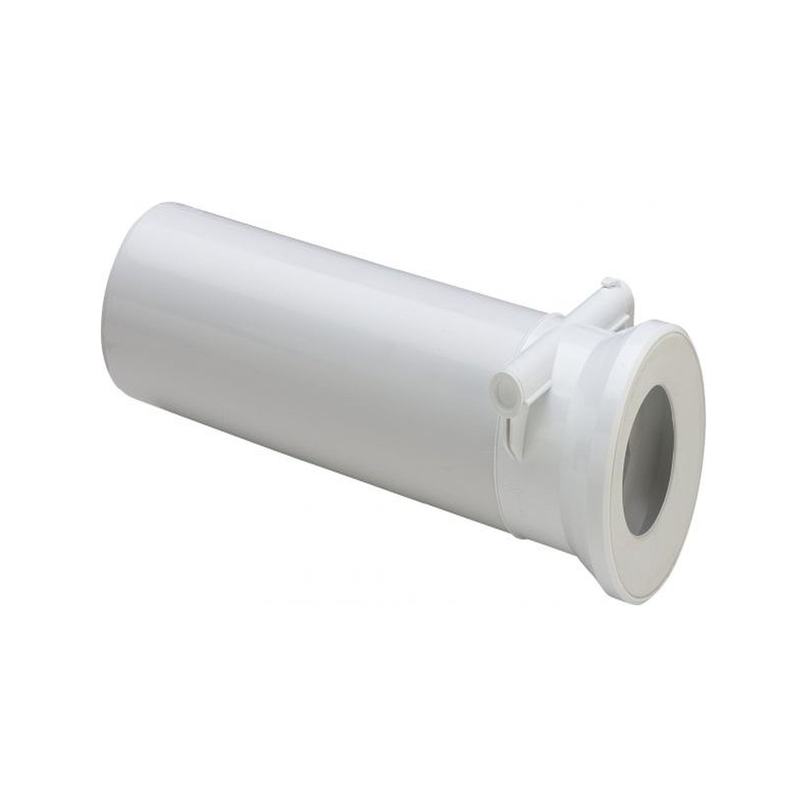 Viega PVC Klosettstutzen weiß Absperrung Rückstauklappe Lippendichtung 100x400 134969