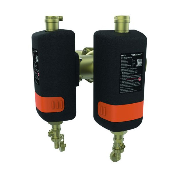JUDO Magnetitfilter Luftabscheider MAFI JMFI 1-1-2-Zoll V2023 Hochleistungsmagnet Zentrifugalwirkung 8060101