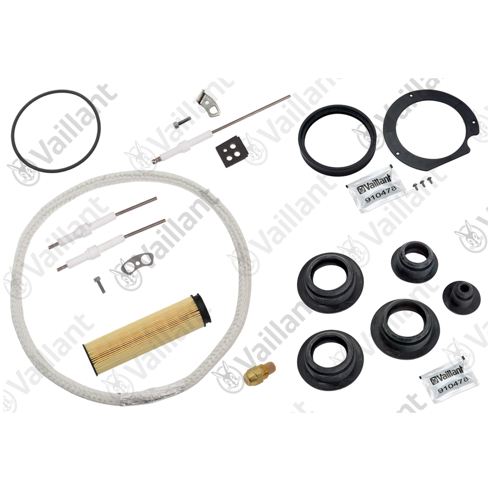 Vaillant Wartungsset VKO 356/3-7 Dichtungssatz Ersatzteile Brennerdichtung 0010027632