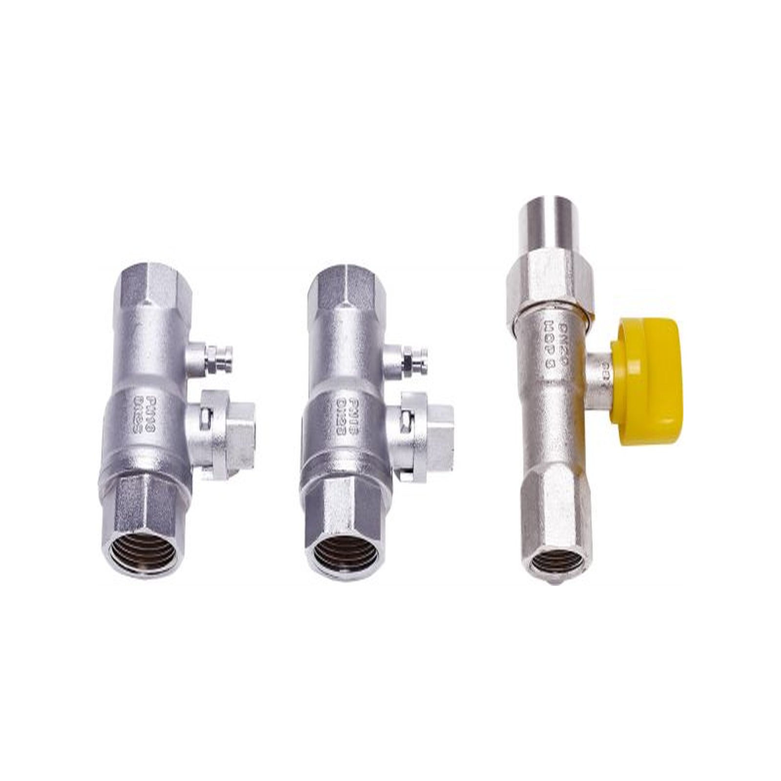 Bosch Service-Paket Überputz Flüssig- und Erdgas Installation Nr. 761/1 Wartungshahn R 1 Gashahn R 3/4 thermische Absperrvorrichtung 7738112224