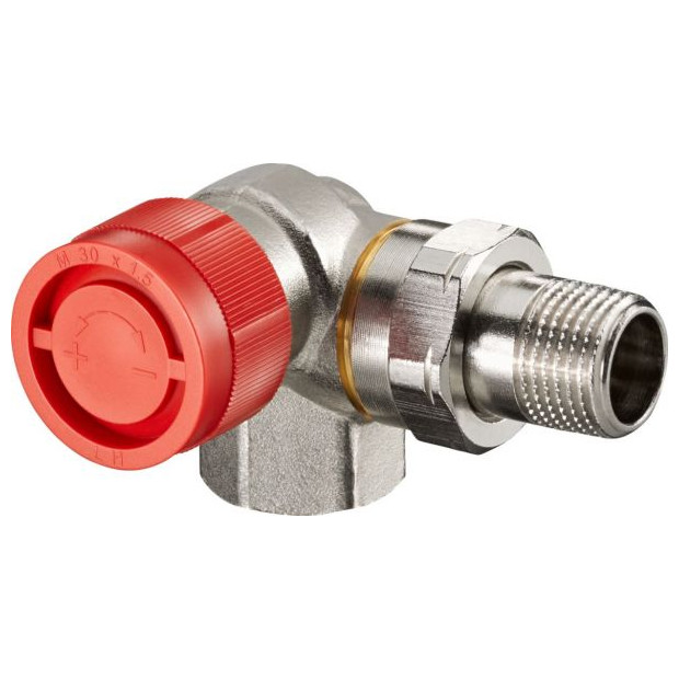 OVENTROP Thermostatventil AF DN15 R 1-2 PN10 Winkeleck links Feinstvoreinstellung 1181462