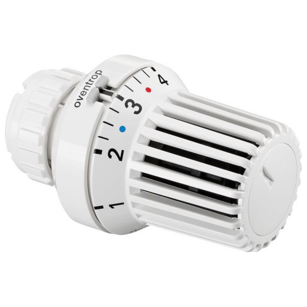 Oventrop Thermostatkopf Uni XD 7-28 C Flüssig-Fühler weiss Frostschutz Memo-Scheibe 1011375