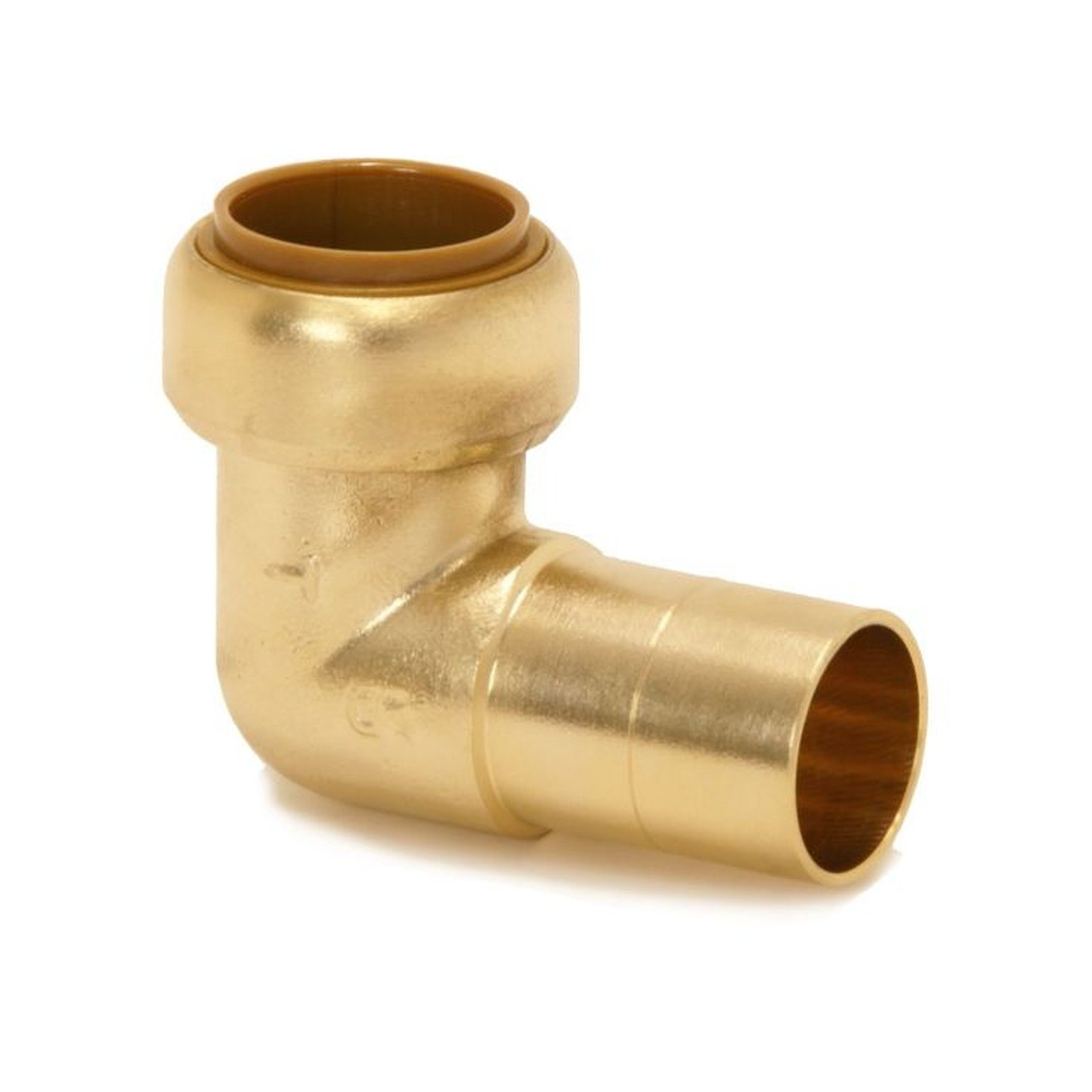 VSH Seppelfrickeke Steckfitting Winkel 90 Grad Tectite Classic T092 18x18 mm Messing DVGW lösbar 5 Stück 4750317