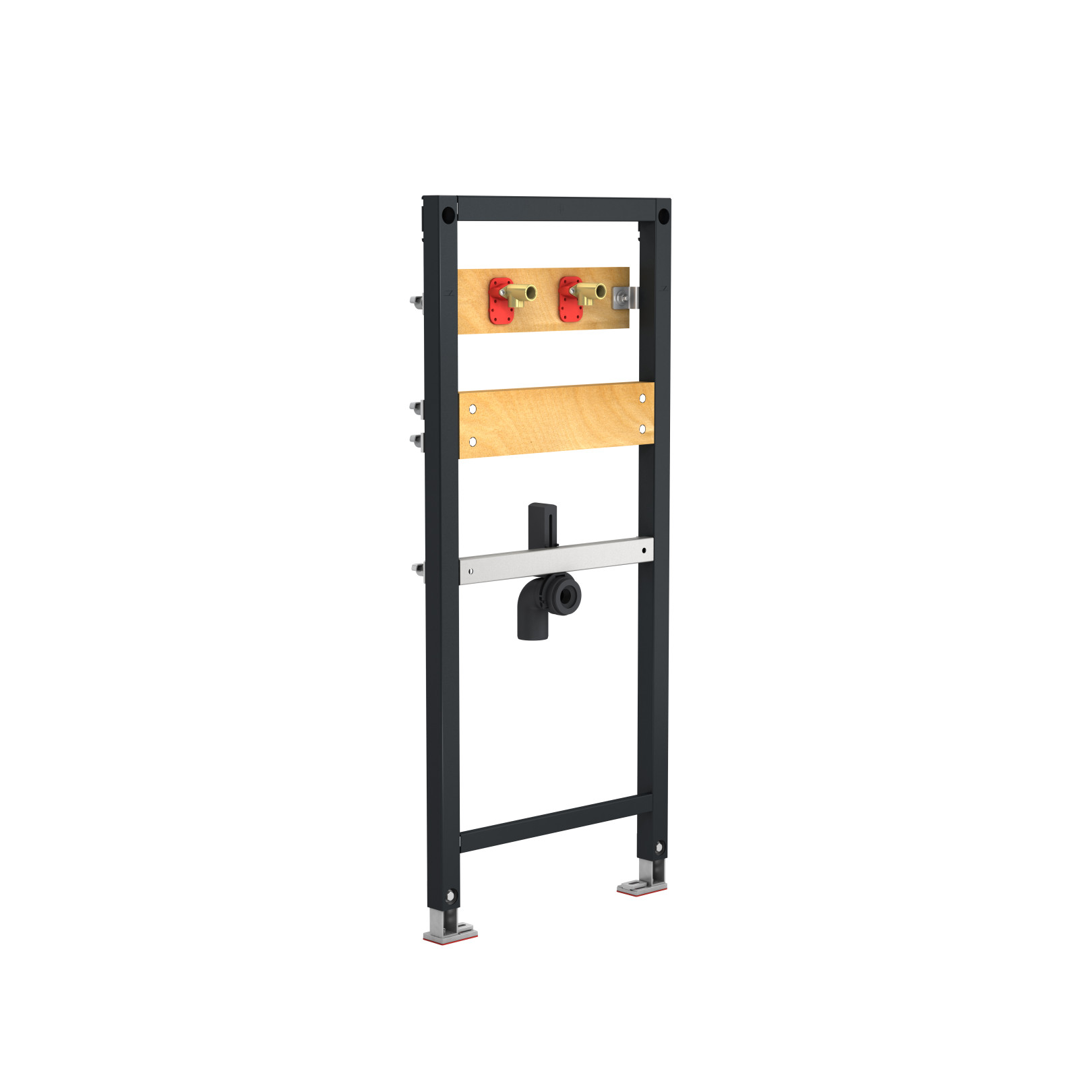MEPA Waschtischelement nextVIT Wandbatterie SystemBH 120 cm Montageelement pulverbeschichtet 522002