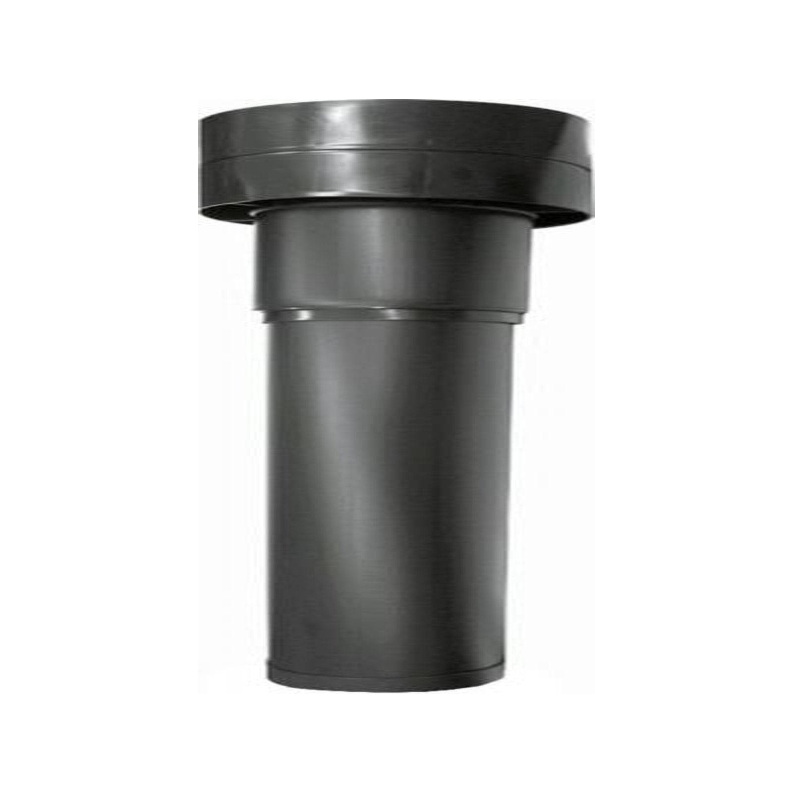 Wolf Dachdurchführung CWL DN125 isoliert schwarz Länge 1159 mm Wärmedämmung 2575801