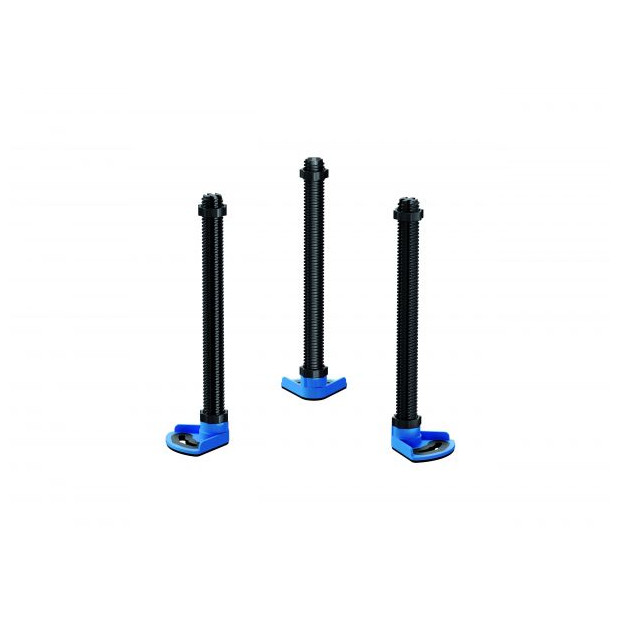 DALLMER Montagefüße DallDrain Ablaufgehäuse Fixierung schallentkoppelt ABS TPE Polypropylen 517340