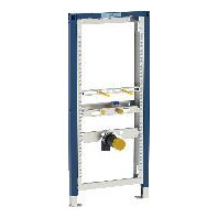 Geberit Duofix Urinalelement Universal AP-Druckspüler Stahl 112-130cm 111686001