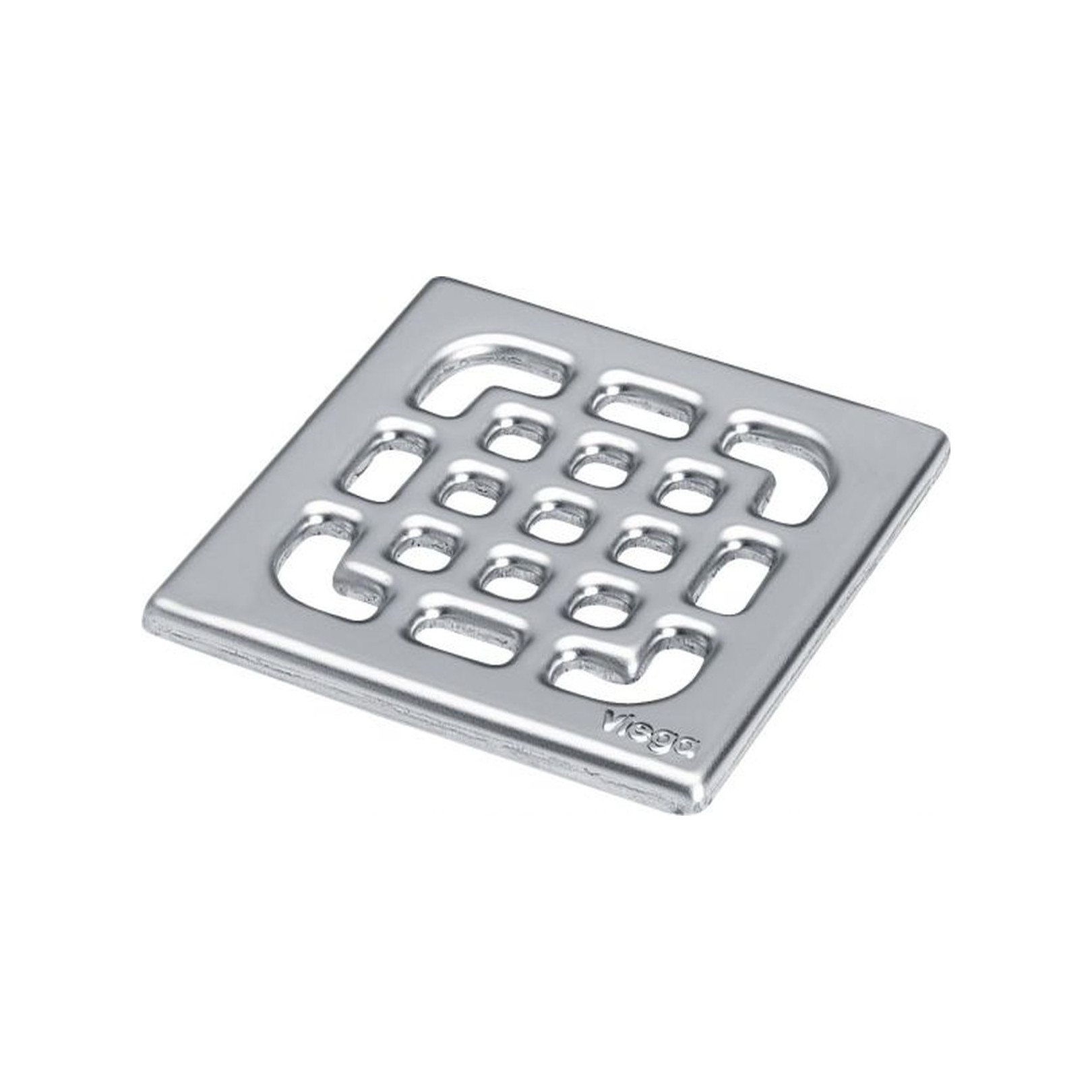 Viega Rost 4933.3 Edelstahl 1.4301 gezogen 94x94mm nicht verschraubbar 554026