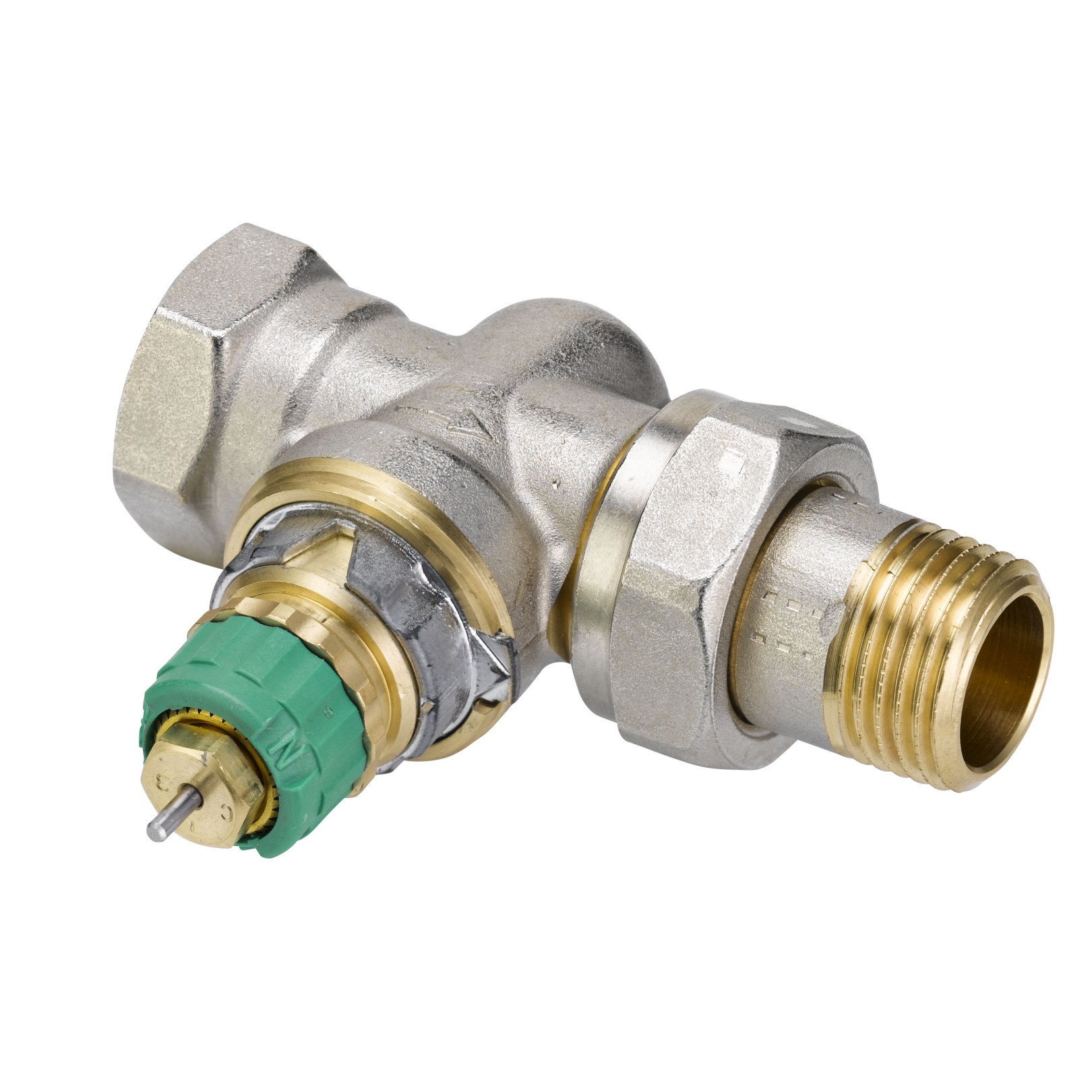 Danfoss Thermostatventil Dynamic Valve RA-DV 15 Durchgangsform R 1/2 druckunabhängig voreinstellbar 013G7724