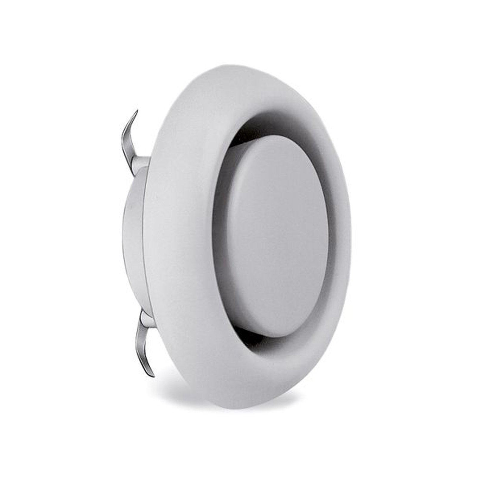 Helios Kunststoff-Tellerventil KTVA 75/80 Abluftventil weiß schlagfest einstellbar 00940