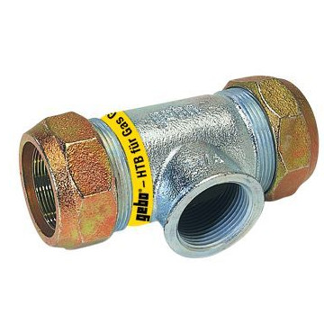 Gebo Temperguss-Klemmverbinder Serie 180 TT 3-4 Zoll Stahlrohr brandsicher 01.180.04.02