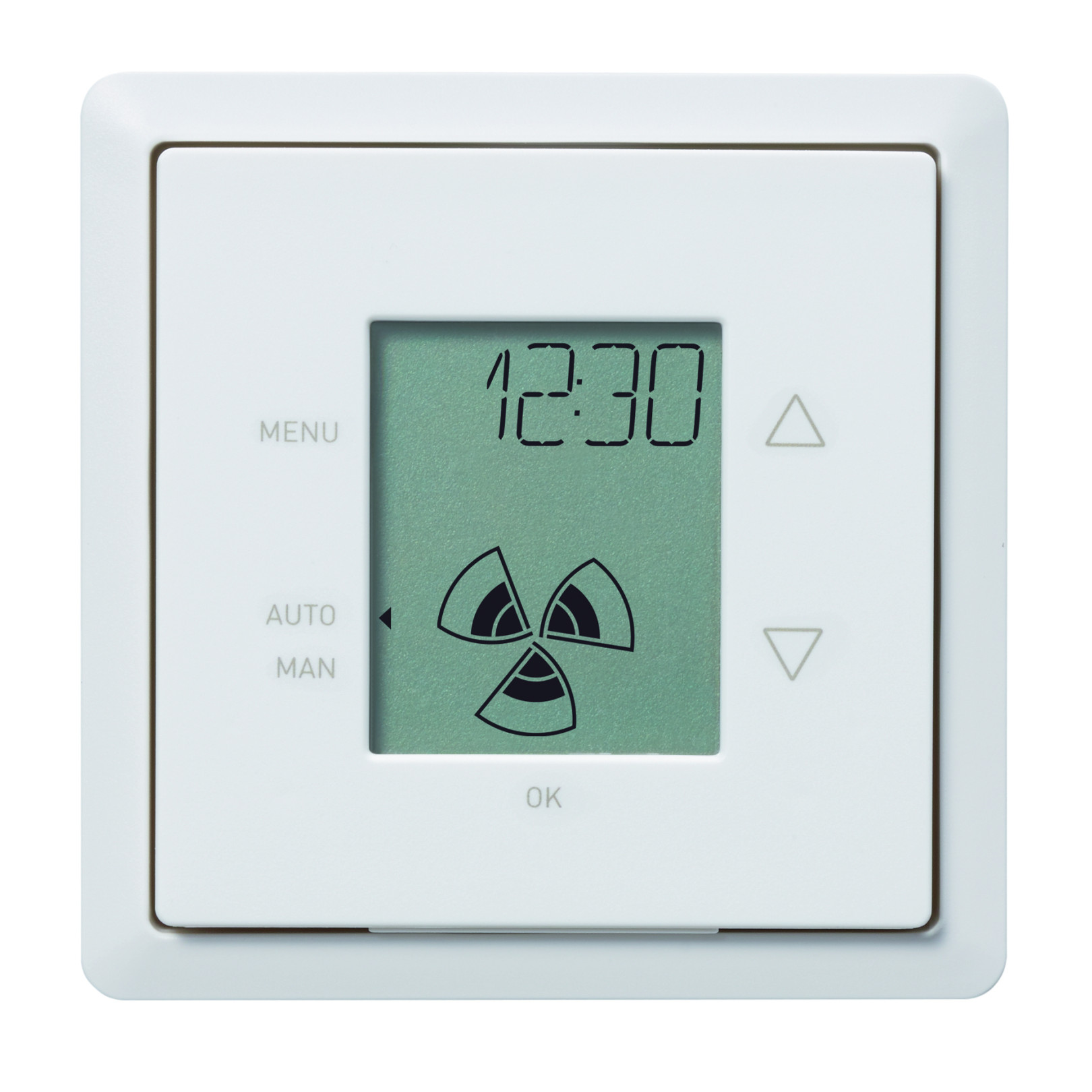 Zehnder Bedieneinheit ComfoSense 67 ComfoAir 160 180 200 225 350 550 Display 6 Tasten RAL9016 655010215