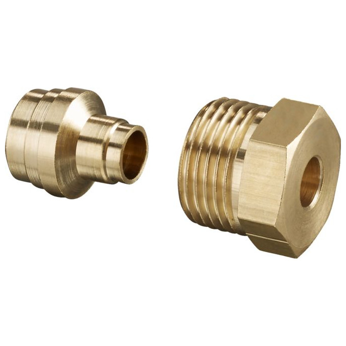 Oventrop Klemmringverschraubung Ofix-Oil 6mm Messing Einstrangfilter Rücklaufzuführung 2127650