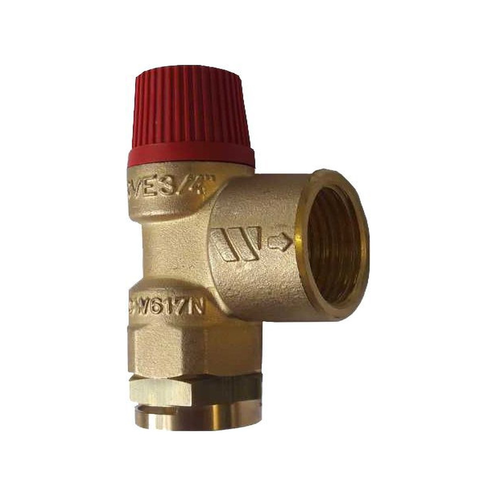 Wolf Sicherheitsventil 3/4 Zoll gesteckt 3 bar Ansprechdruck CGB-2-38/55 Ausblas 1 Zoll Hersteller-Artikelnummer 2075071