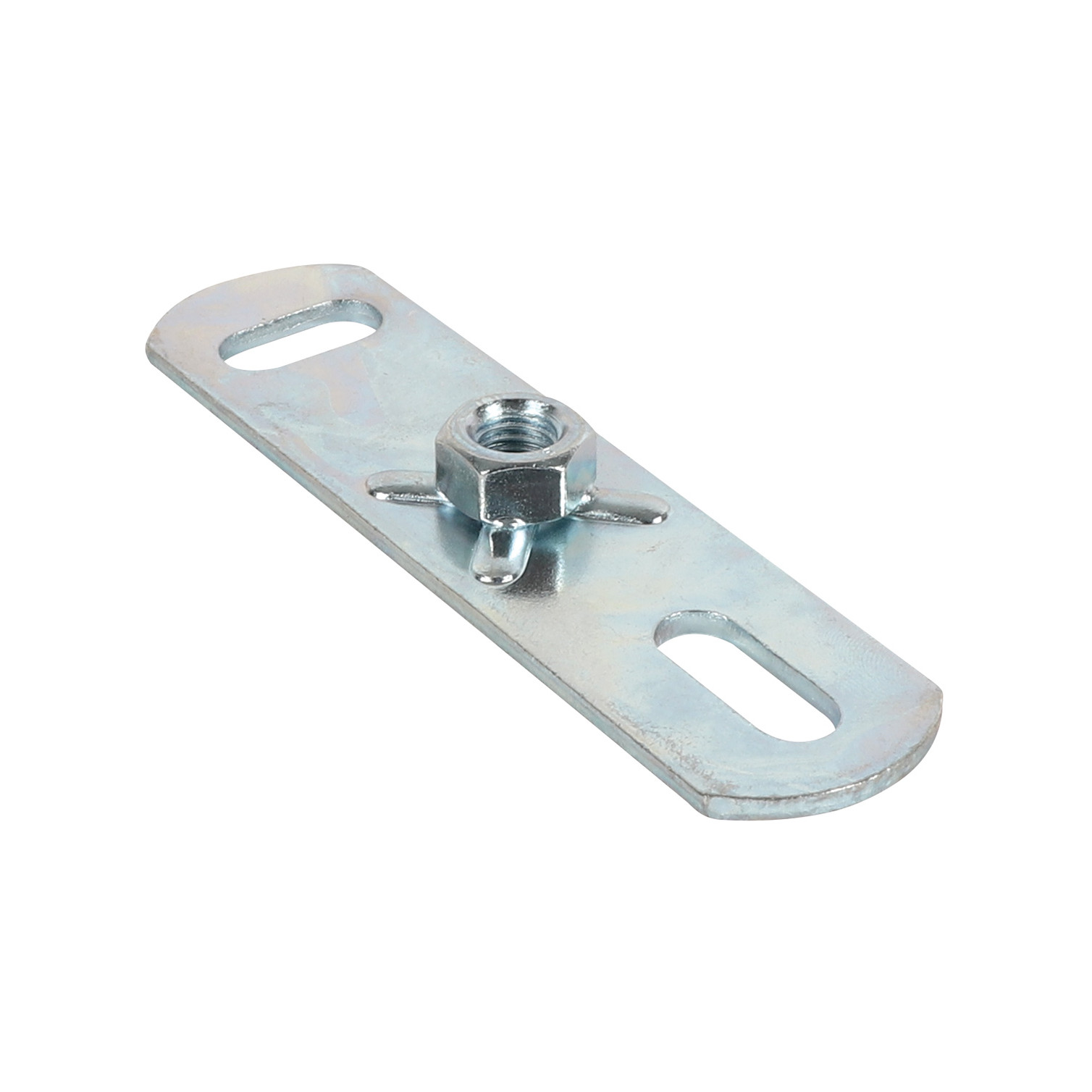 Walraven Grundplatte 6713010 M10 Innengewinde 145mm 4-fach Mutter Stahl verzinkt