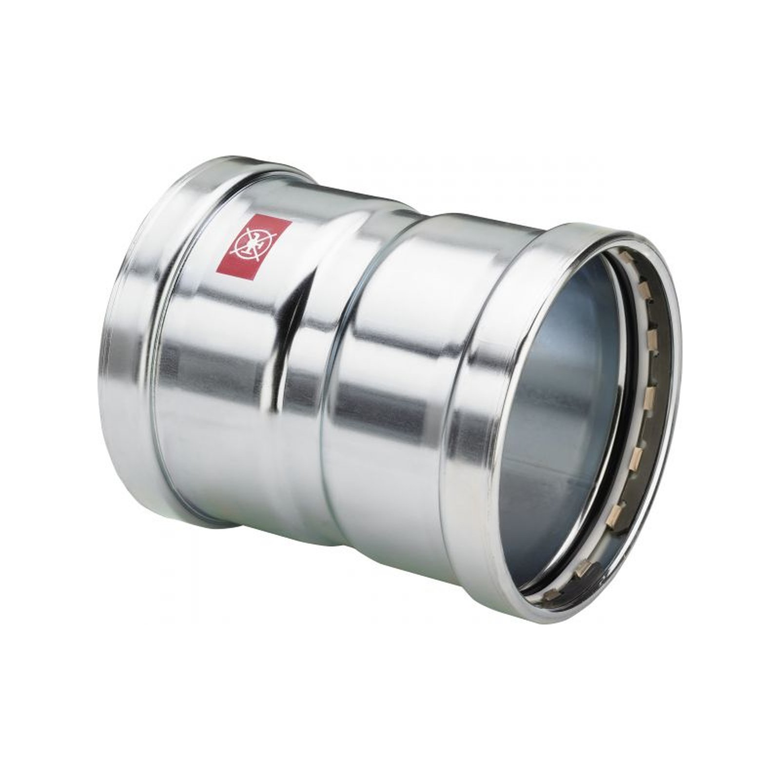 Viega Muffe Prestabo 597757 108 mm Stahl unlegiert verzinkt Pressanschluss SC-Contur EPDM