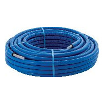 Geberit Systemrohr ML rund vorgedämmt Rollenware d16 L50m blau 619100002