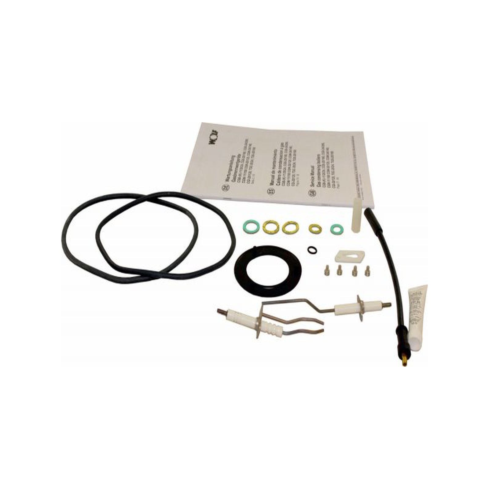 Wolf Wartungsset Gasbrennwerttherme CGB CGS CGW 11-24 kW Elektroden Dichtungen 2745709