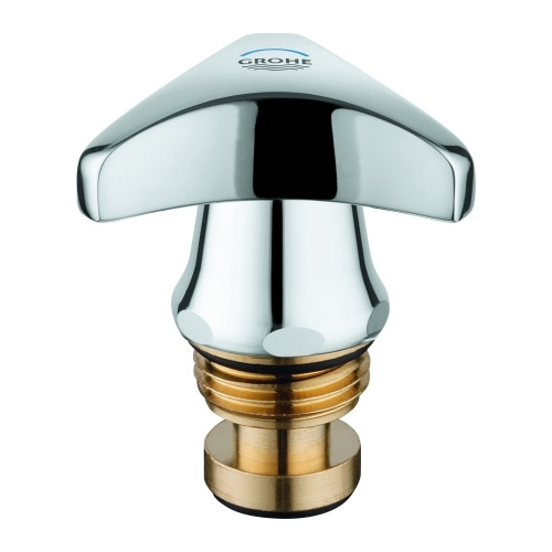 Grohe Oberteil Trecorn Griff 1/2 Zoll Chrom Markierung blau 11101000
