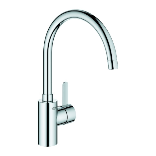 Grohe Spültischmischer Eurosmart Cosmopolitan Zero Einhebelmischer Chrom Schwenkauslauf 224 mm 354 mm SilkMove Kartusche 35 mm 32843002