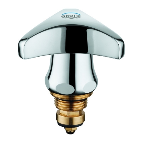 Grohe Oberteil Trecorn Griff blau 3/8 Zoll chrom DN 10 Ersatzteil 11003000