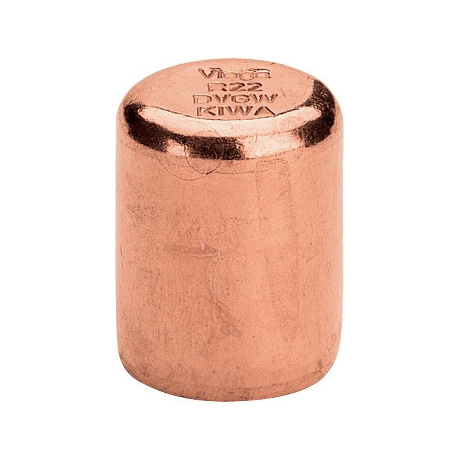 Stopfen 18mm PROFIPRESS 2457 330897 Kupfer Wasser/Gas