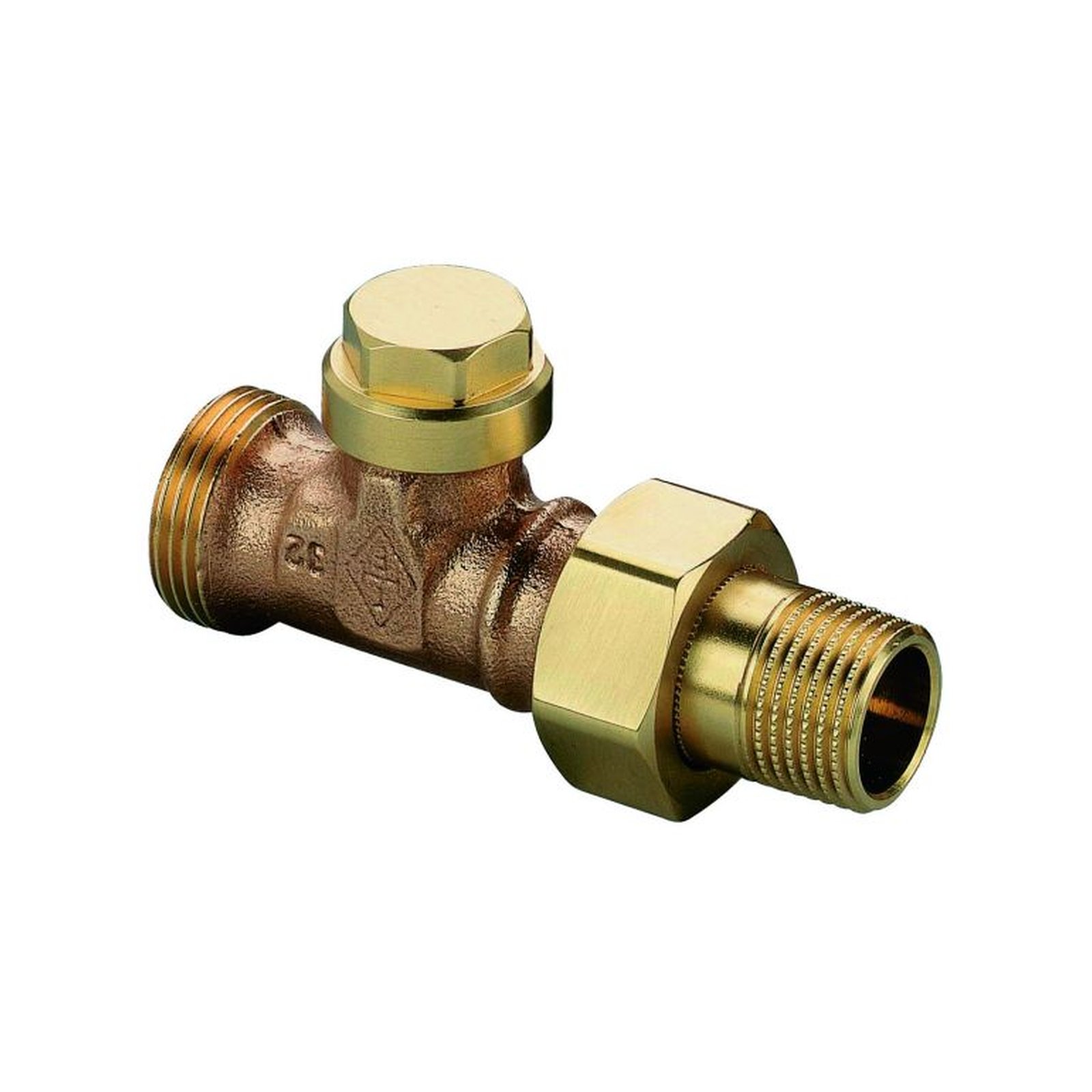 Heimeier Rücklaufverschraubung DN15 DN20 AG Absperrung Feinstregulierung Eurokonus 0404-02.000