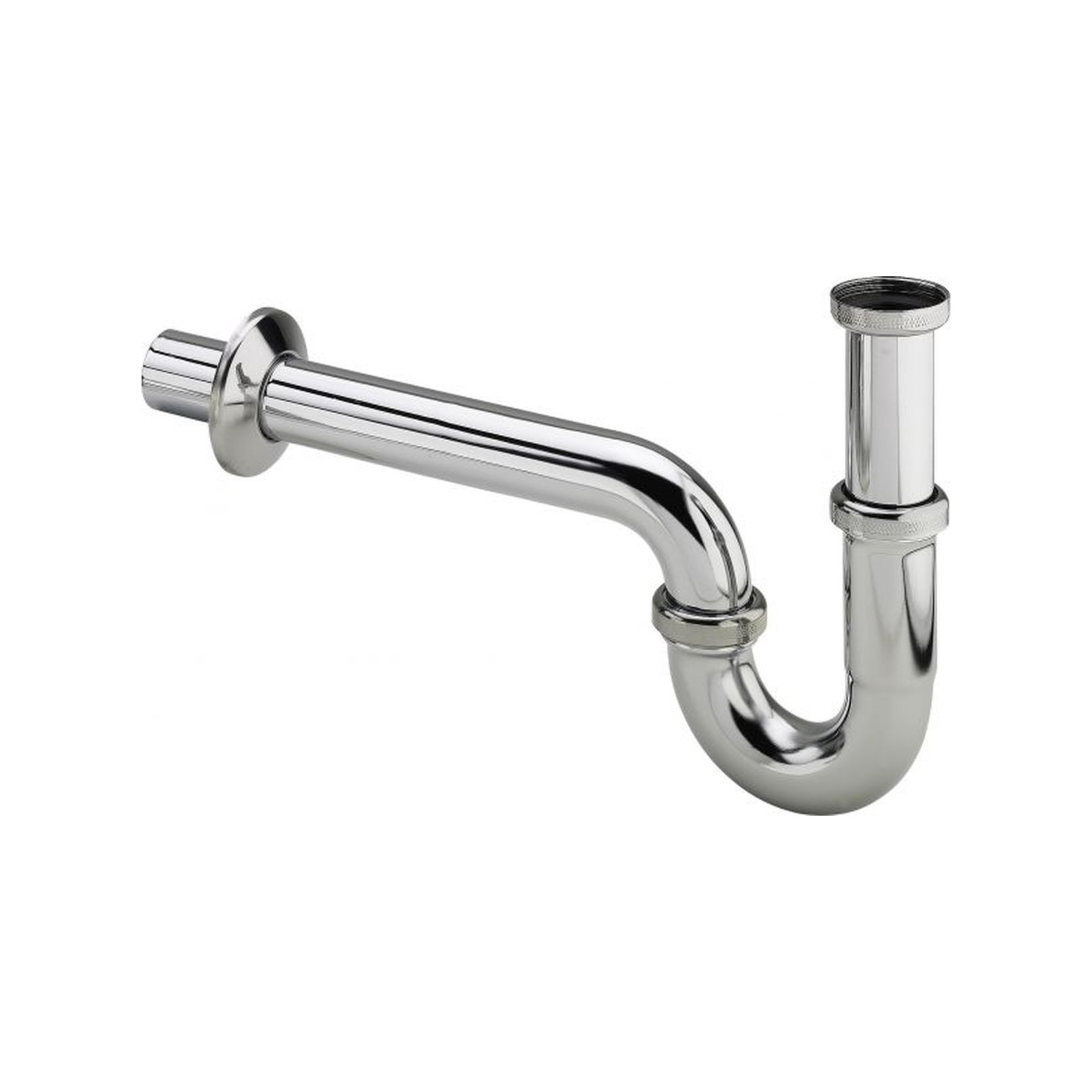 Viega Röhrengeruchverschluss 5611.917 11/4x11/4 Messing verchromt Abgangsrohr 250 mm Verstellrohr 75 mm 193638