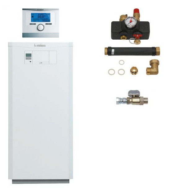 Vaillant ecoVIT VKK 356/5-E Gas-Brennwertkessel Paket VRC 700 0010029847