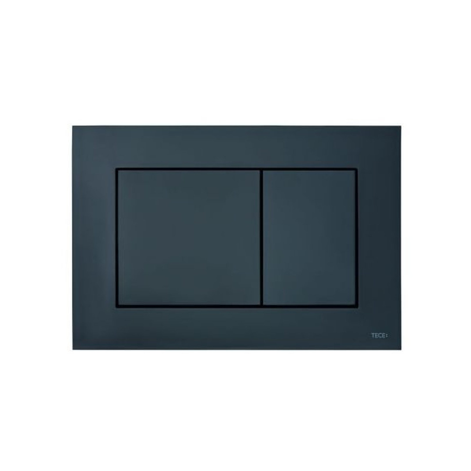 TECE WC-Betätigungsplatte TECEnow schwarz matt Zweimengentechnik Kunststoff flach 9240407