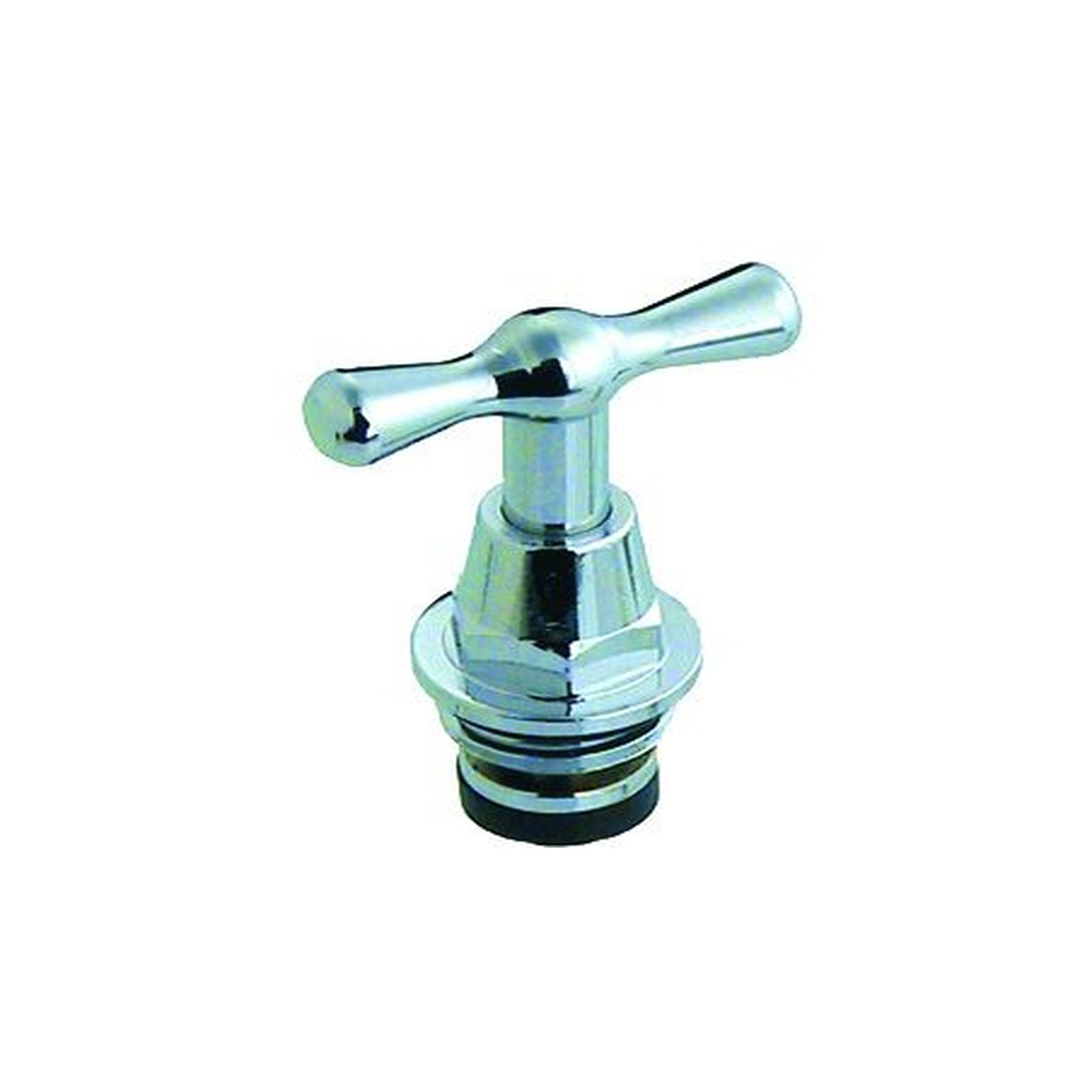 Aalberts Knebelgriff-Oberteil DN 15 Messing verchromt 0001411