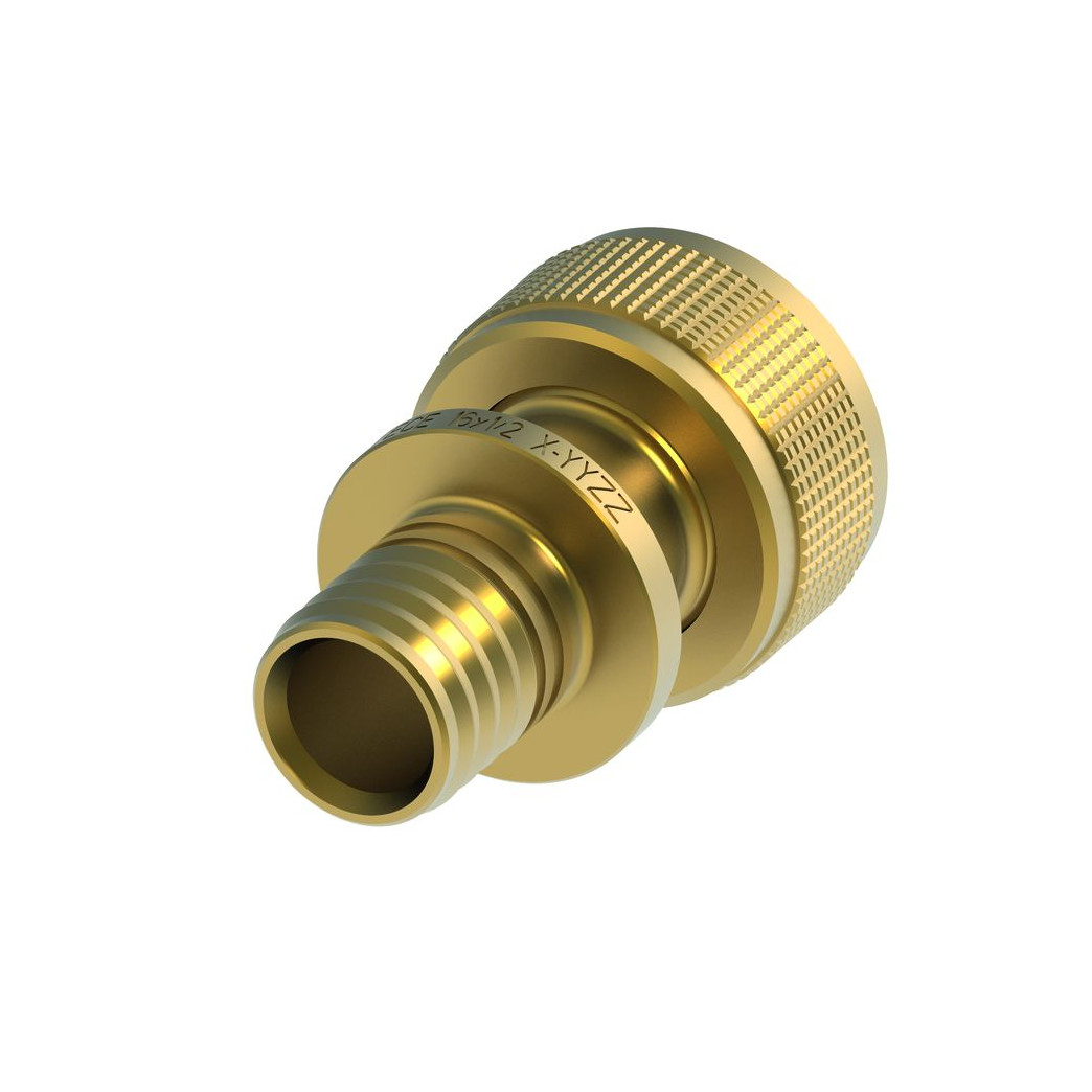 TECEflex Schnelladapter gerade 16 x 1-2 Zoll Siliziumbronze 708630